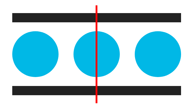 A visualisation of Symmetry, one of the Gestalt Principles.