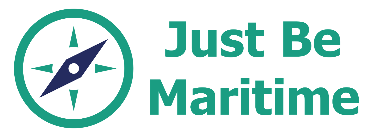 Just Be Maritime's logo.